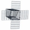 OWDE 4" One-Way Door Excluder –Professional Black Mesh Evictor Trap