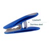 24 Clothes Pegs Laundry Clips with Spiral Springs Made of