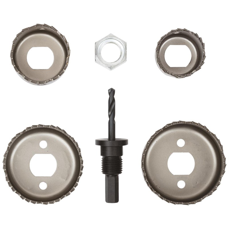 Black + Decker 5-piece Hole Saw Assortment (71-120-ca) (packaging May