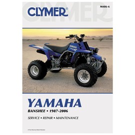 Clymer Repair Manuals for Yamaha BANSHEE 350 1987-2006