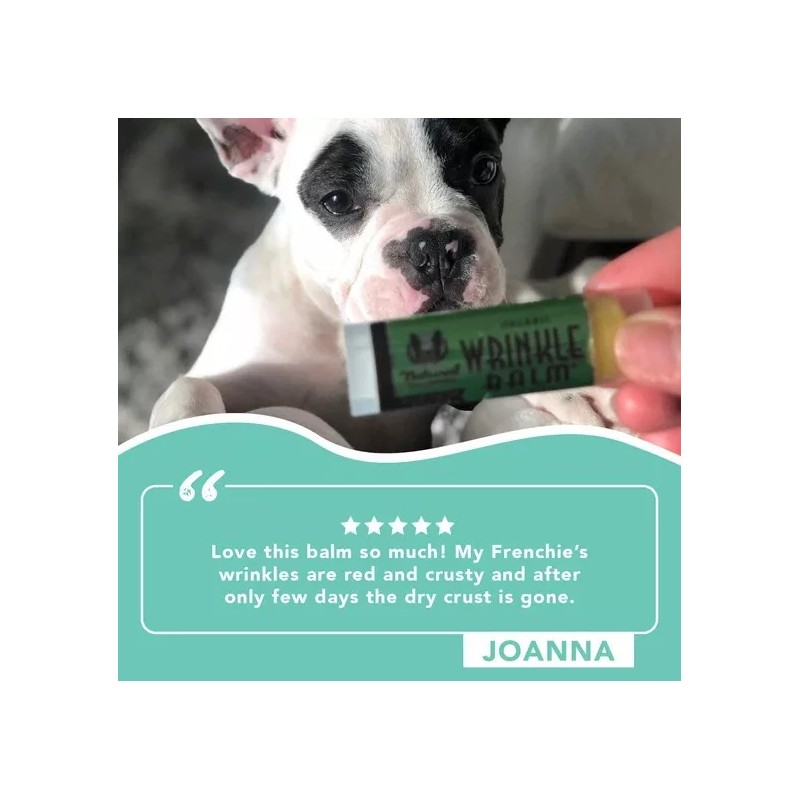 Natural Dog Company Wrinkle Arrugas Perro Balsamo .15oz