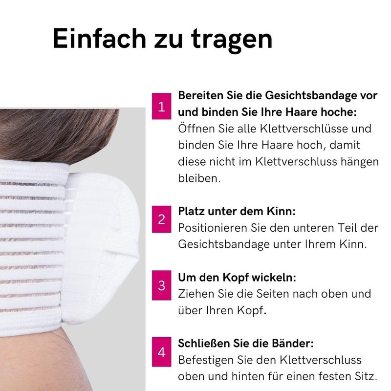 LIPOELASTIC- FM Extra- Post Surgical Chin and Neck Lifting Compression