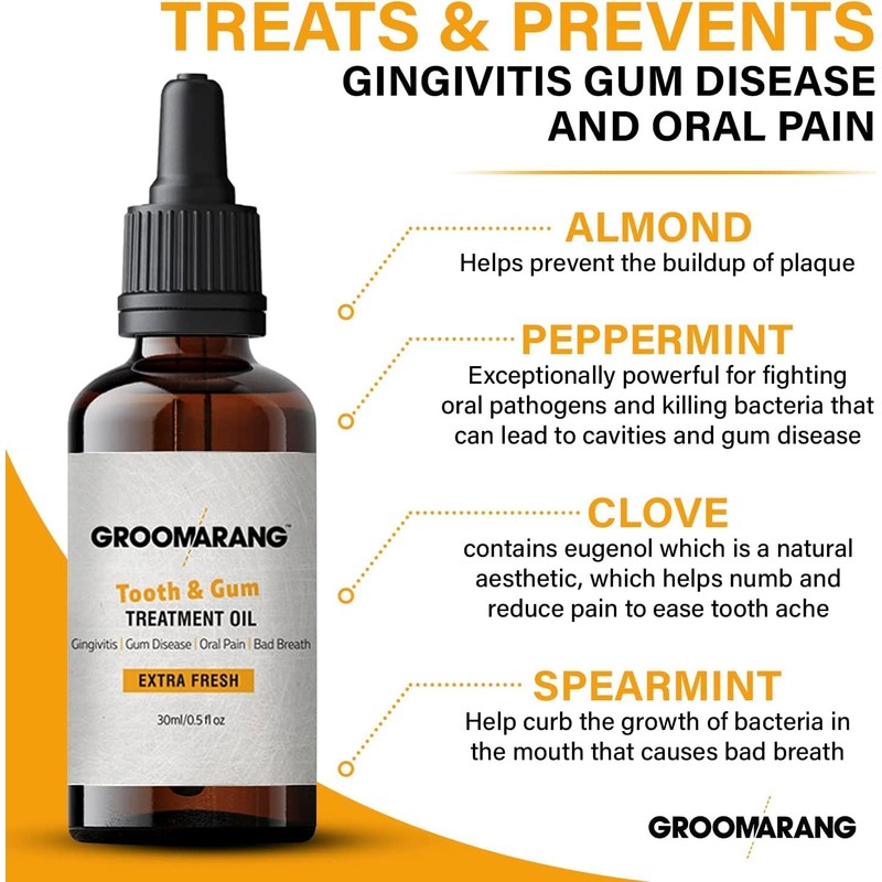 Groomarang Gum Oil - Made from 100% Pure Botanical Oils