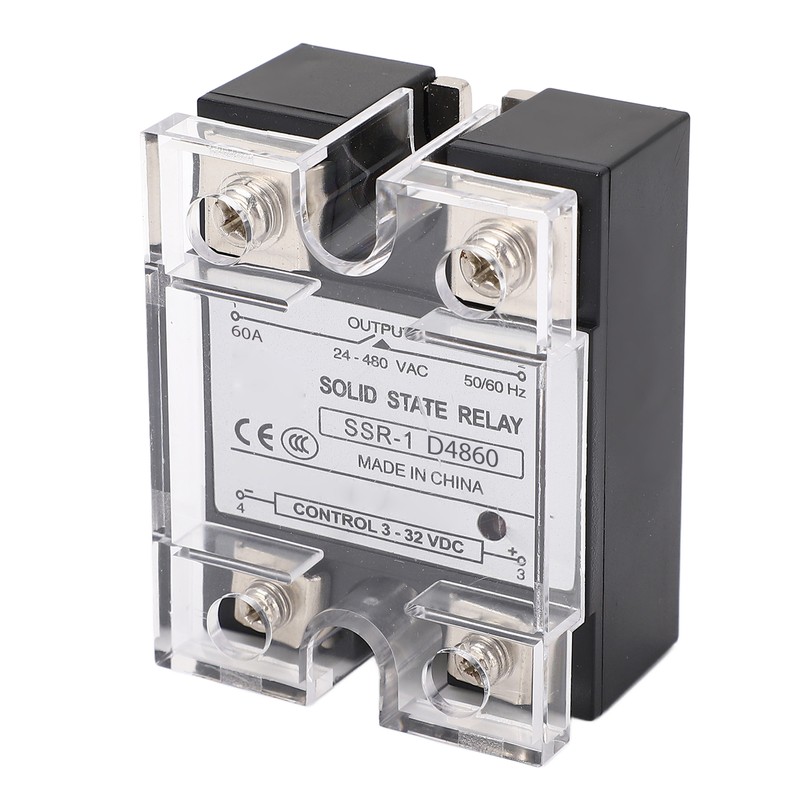 Solid State Relay SSR 3‑32V DC Input to 24‑480V AC