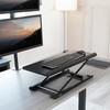 VIVO Black Single Top 27 inch Heavy-Duty Scissors Lift Keyboard