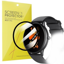 Lamshaw Compatible for AGPTEK Smart Watch Screen Protector, [6 Pack] Full Coverage TPU Clear Film Compatible for AGPTEK LW97 1.39 Inches Smart Watch / FT10M Smart Watch (3 Pack)