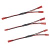 3Pcs ShareGoo JST Plug Splitter,JST Male Female Y Parallel Cable