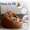 Bean Bag Chair Bean Bag Cover Without Filler Luxury Single