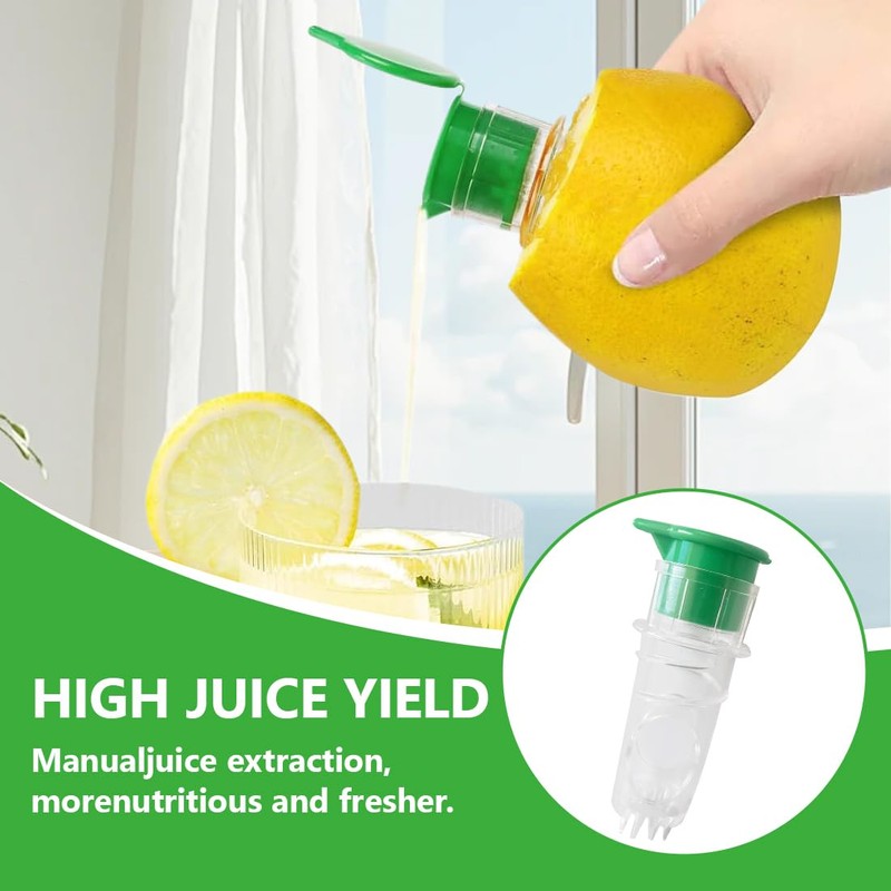 Pack of 2 Lemon Squeezer, Manual Citrus Juicer, Lime Squeezer,