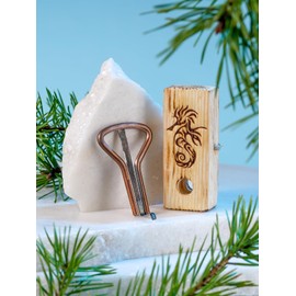 The Jewish harp Shamanicshop The horse (carrying case) is a harp for beginners, a handmade musical instrument with beautiful sound of excellent quality, the original Russian maultrommel (jaw harp).
