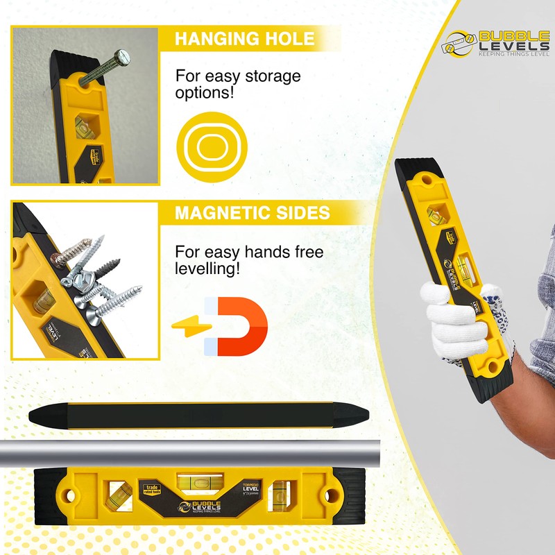 Bubble Levels | Shockproof Small Spirit Level | Level Tool