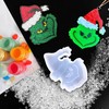 Rifanda Christmas Grinch Car Freshie Silicone Mold, Aroma Beads for