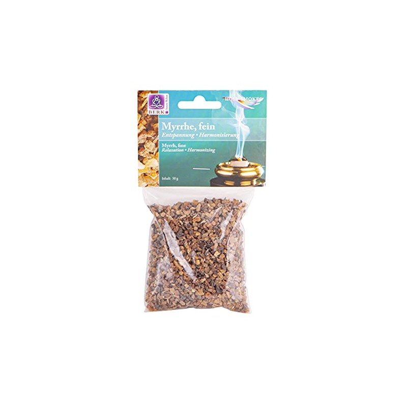 Berk Pure Resin for Smoking Myrrh Fine 50 g Bags