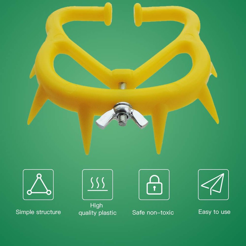 Plastic Calf Cow Cattle Nose Ring Weaning Weaner Anti Sucking