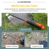 2-in-1 Garden Weeder and Trowel Tool Set – Manual Weed