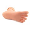 Baluue 1pc Plastic Foot Model Nail Art Practice Tool Real