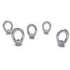 Antrader 10pcs 304 Stainless Steel Ring Shape M8 Lifting Eye