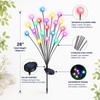 Solar Firefly Garden Lights for Outdoor Decor – Swaying LED