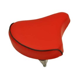 Lowrider Beach Cruisers Saddle 209 Red. Bike seat, Bicycle seat, Bike Part, Bicycle Part, Beach Cruiser seat, Chopper Fixie, Road, Mountain Bike seat