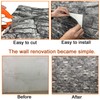 10PCS 3D Wall Panels Peel and Stick 3D Brick Wallpaper