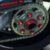 Red CNC Racing Rear Sprocket Nuts Set For CBR1100XX CBR1000RR