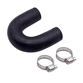 Heater Core Delete Bypass Hose,Heater Core Bypass Hose Coolant Crossover with Clamps for LS or LT Series Engine 551699