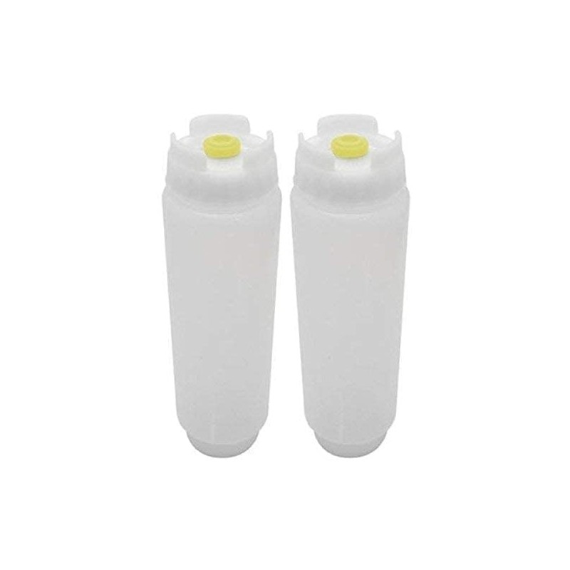 FIFO - 16 oz Squeeze Plastic Bottle For Kitchen (2-Pack)
