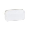 Bolsa o bolsa de nailon blanco para novia, Blanco, Cremallera