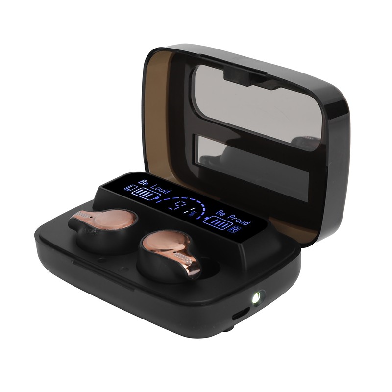 M918 Bluetooth TWS Headset HighDefinition Digital Display Earbuds Earphone for