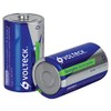 Volteck RE-D, Pilas recargables, larga duración, D, 4, 000 mAh,