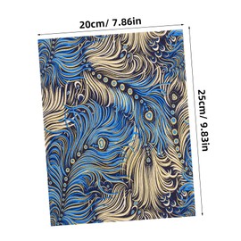 SEWACC 5pcs Cotton Fabric Squares for Craft Projects Cotton Patchwork Material for Quilting Sewing and Home Decor Japanese Style Printing Design