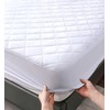 Linen Home Mattress Protector Single Bed (90x190cm) 40cm Extra Deep