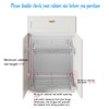 DINDON 2 Tier Pull Out Cabinet Organizer (17" W x