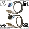 Dropwater 1 Pair Front and Rear O2 Sensors Replacement for