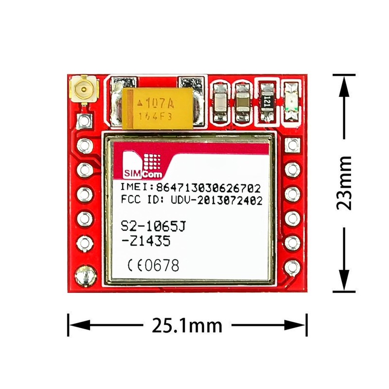 ARCELI GPRS Adapter Card GSM Modules, Breakout Module TTL Serial