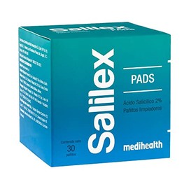 Salilex Pads | Almohadillas Faciales Dermolimpiadoras | Libres de Jabon | Para Piel Grasa Con Tendencia a Acné, Ayuda a Limpiar Poros Abiertos y Reduc