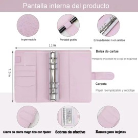 Agenda 2026 MKLqb HHYsy Agenda 2026 101-MKLQB color rosa