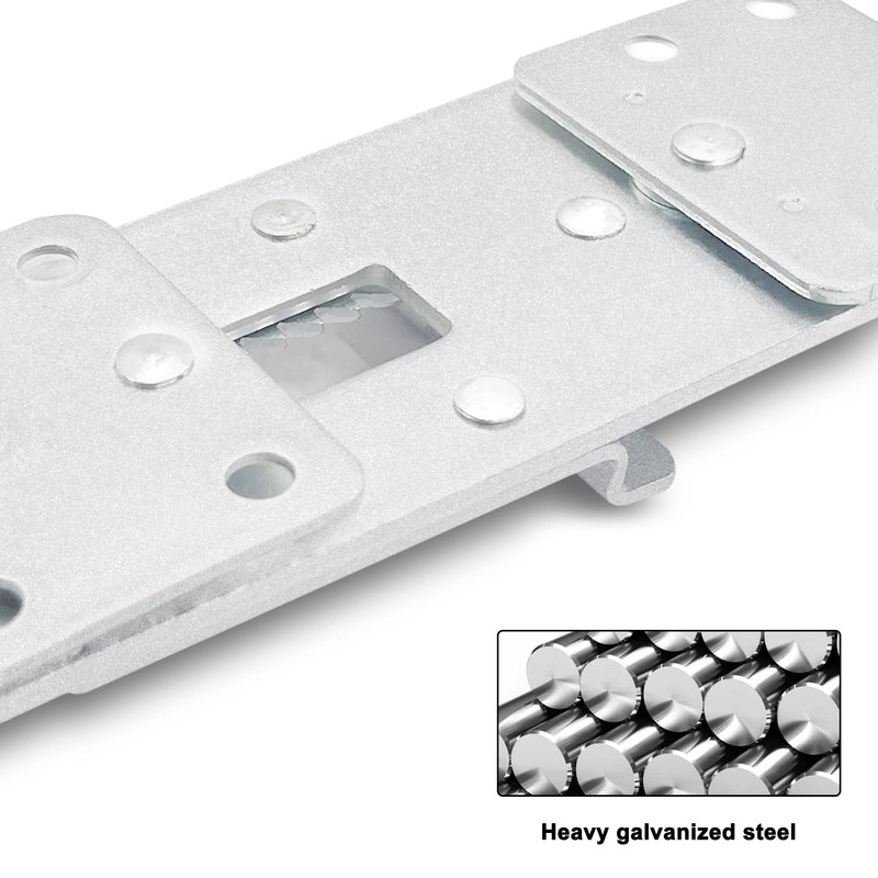 DEEPDREAM 4 Pack Sectional Couch Connectors Metal Couch Clips Sofa
