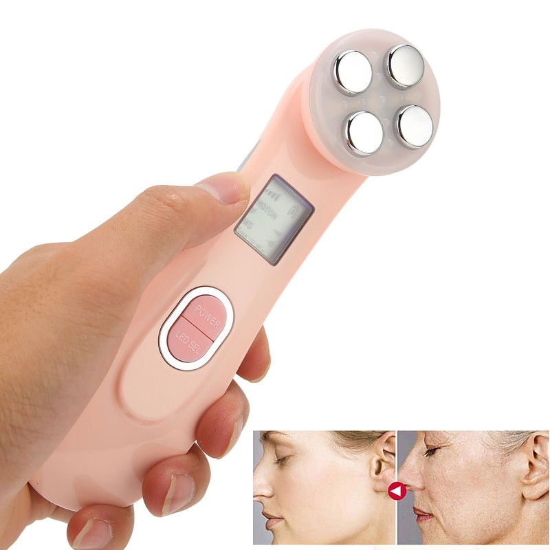 EMS RF Machine Electroporation Radio Frequency LED Color Light Skin