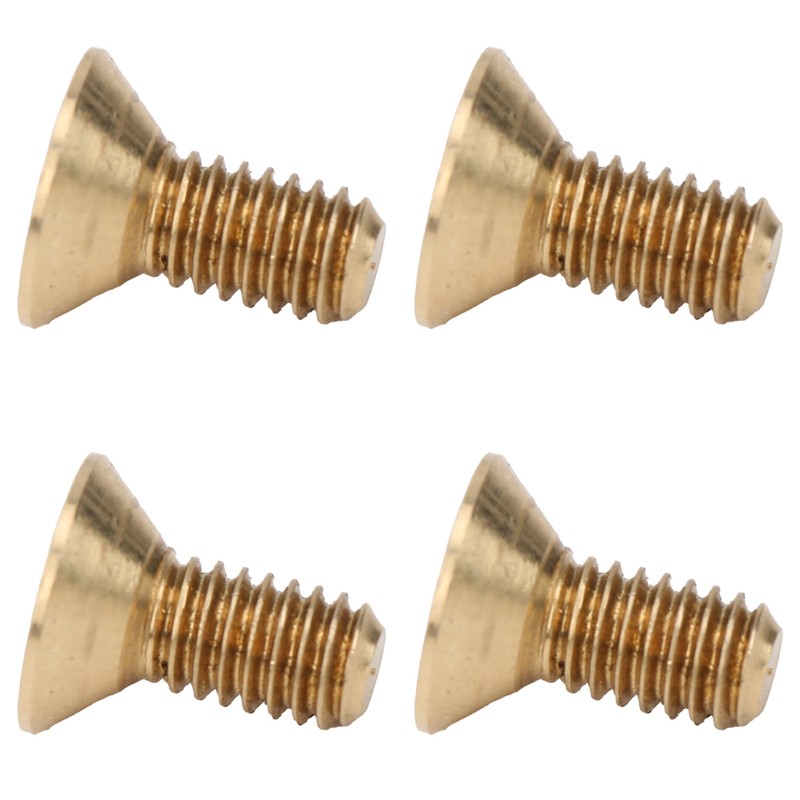 50Pcs Flat Hex Socket Screw Copper Countersunk Head Fastener Hardware