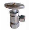 Altocraft Chrome Plated Brass Angle Valve - Compression - 3/8"OD x 5/8" OD