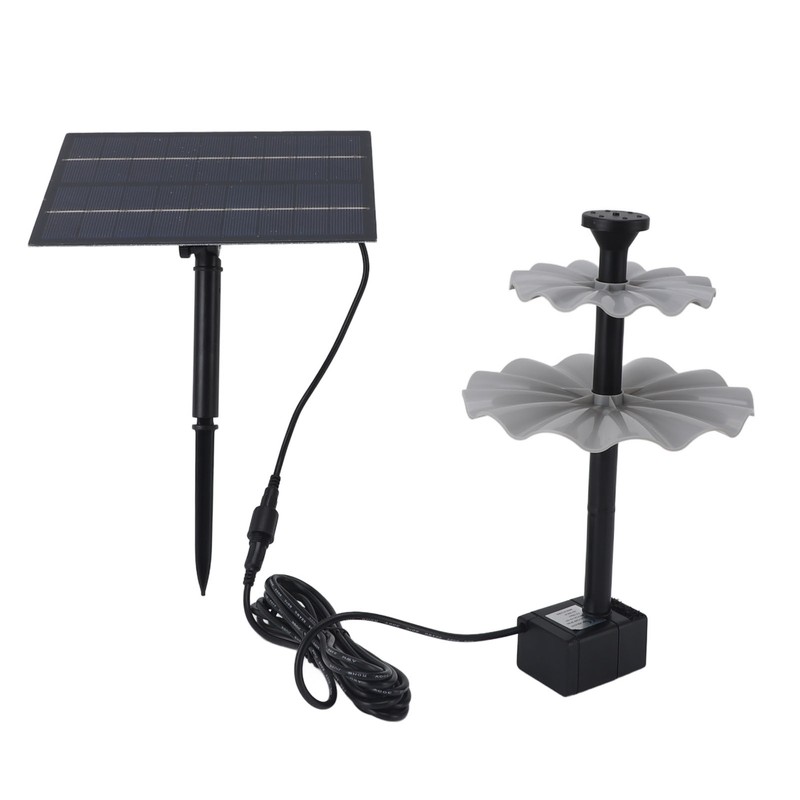 Outdoor Solar Powered Water Pump Kit 4W Watering Pond Pump