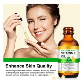 Aceite Vitamina E Oli Puro Combate Arrugas Resequedad 60ml