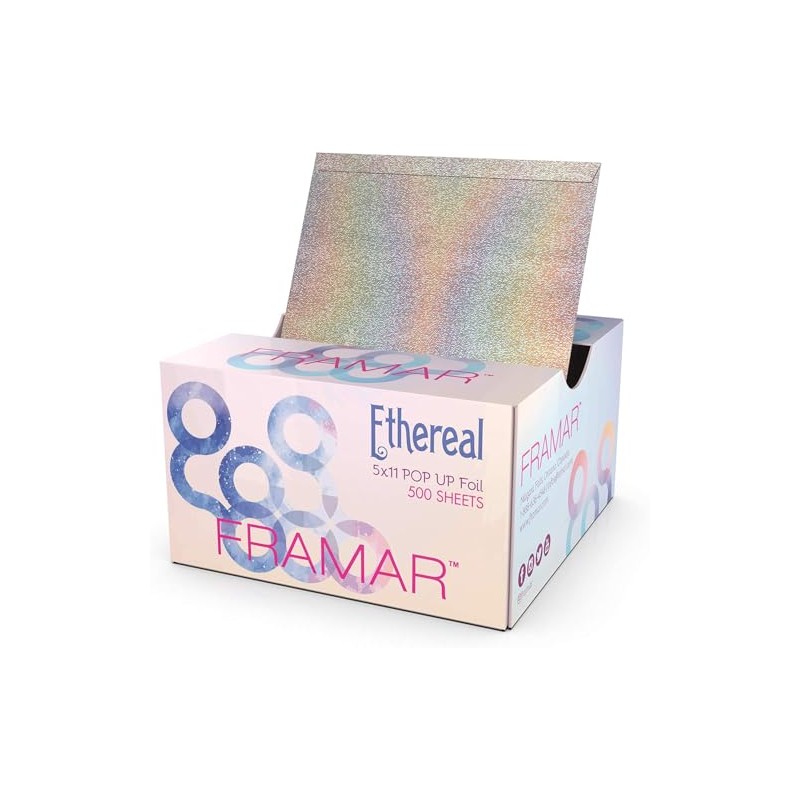 Framar Ethereal Pop Up Hair Foil, hojas de papel de