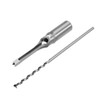 uxcell Square Hole Drill Bit, 1/4" High-Carbon Steel Hollow Chisel