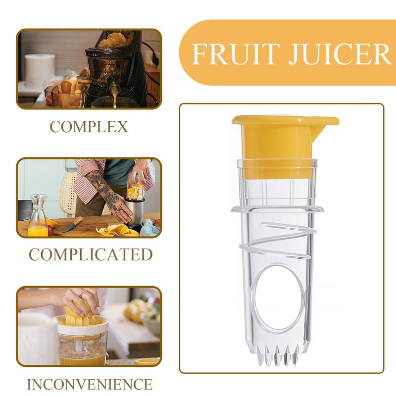 2 PCS Lemon Juicer Squeezer, Screw Top Lemon Squeezers, Manual