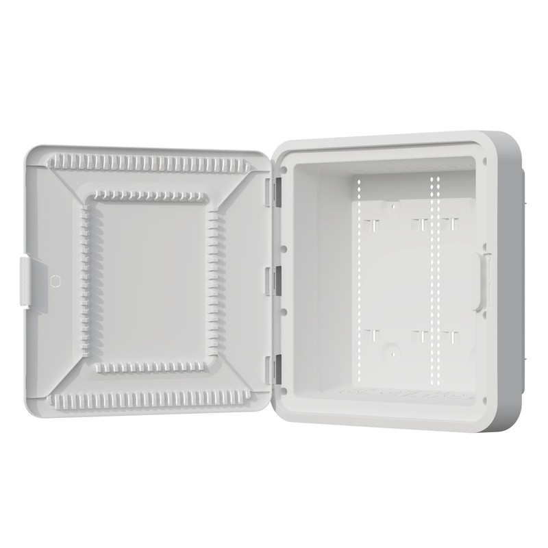 15-Inch Plastic Enclosure with Deep Trim-Ring and Hinged Door