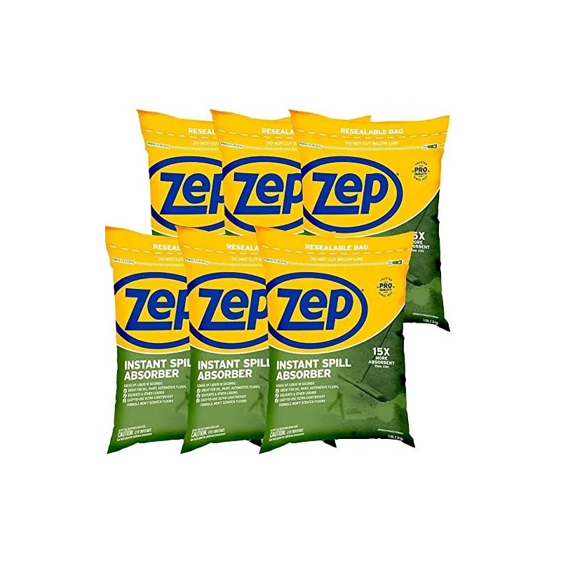 Zep Instant Spill Absorber - 3 Lb Bag (Case of