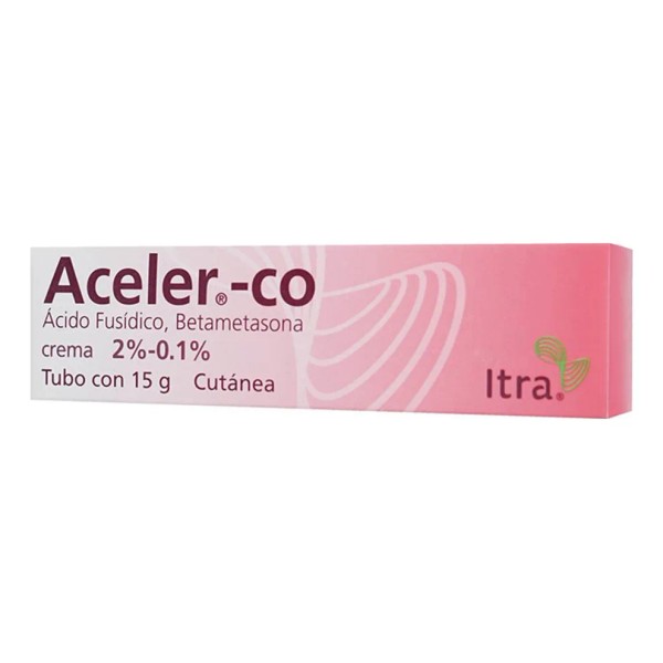 Aceler-co Crema 2/0,1 G, 1 Tubo 15 G