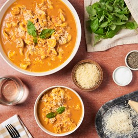 Lee Kum Kee Premium Bouillon Powder Flavored With Chicken (8 oz - 24 Pack), No MSG, Gluten Free, Rich & Savory, Perfect for Soups, Soup Bases for Hot Pot, Stews, Sauces, Congee, and Broths